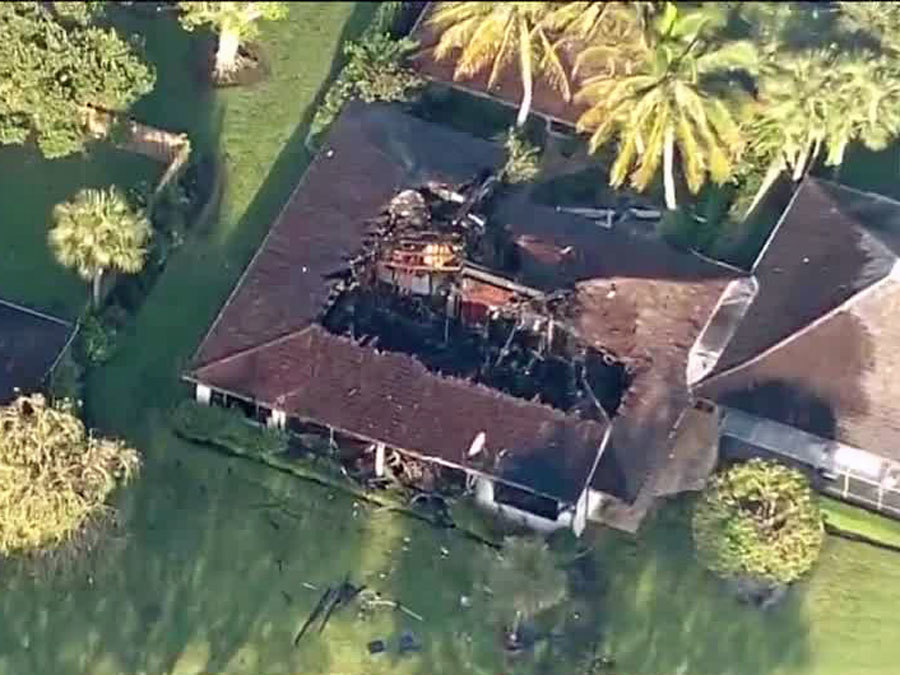 Massive fire extinguished in Wellington