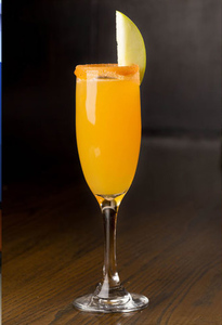 Apple cider Mimosa at Max's Grille