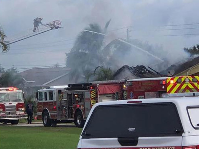Unoccupied house fire extinguished in Port St. Lucie - wptv.com