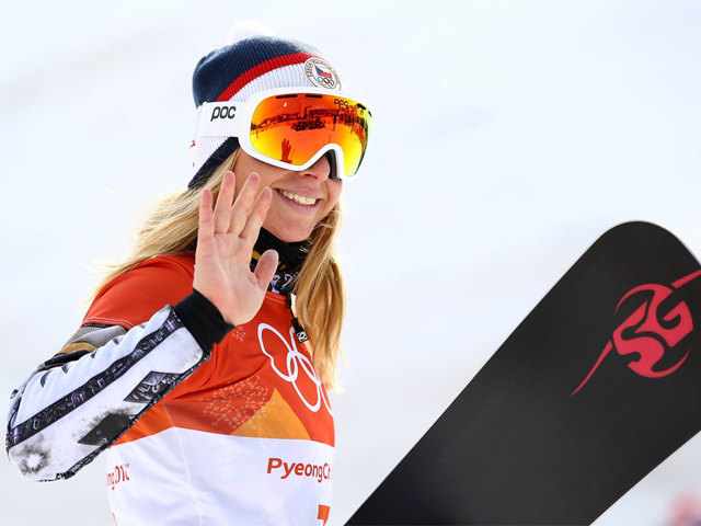 Czech Republic's Ester Ledecka makes Winter Olympic history