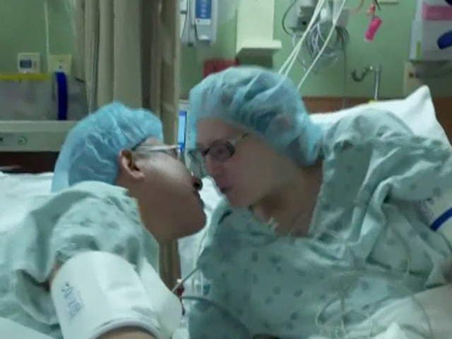 For their 23rd wedding anniversary Cesar Calle gave his wife Monica a kidney. via NBC 6