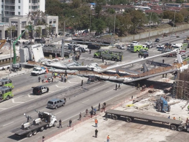 FIU bridge collapse probe focusing on cracks
