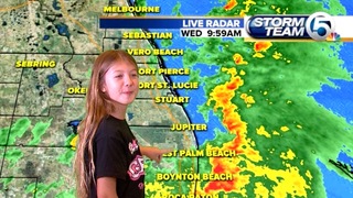 Weather Wall fun at the Back to School Expo