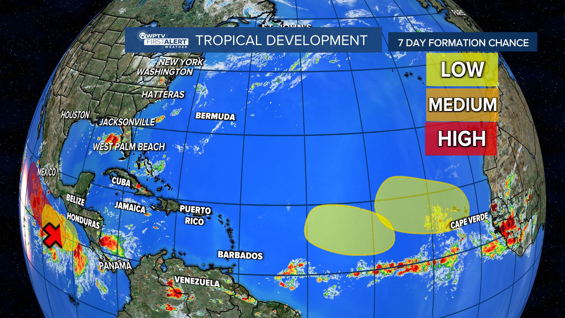 Hurricane warning for parts of Palm Beach County, Treasure Coast